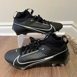 Nike Vapor Edge Pro 360 2 Football Cleats Black White DA5456-010 Men's Size